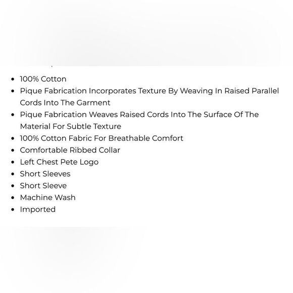 Penguin stripe collar pique pop short sleeve polo. Size L. - Picture 8 of 8